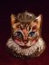 画像1: 【追加】Royal Crown　猫のプリントブローチ (1)