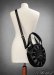 画像4: 時計のモノクロバッグ [S] " BLACK CLOCK - SMALL" round gothic handbag (4)