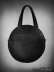 画像5: 時計のモノクロバッグ [S] " BLACK CLOCK - SMALL" round gothic handbag (5)