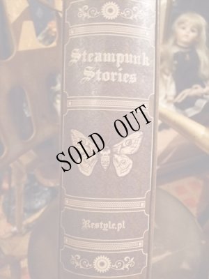 画像2: Brown BOOK bag "STEAMPUNK STORIES" steampunk handbag