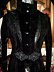 画像1: black velvet victorian coat (1)