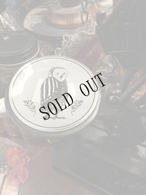 画像5: [再入荷＆SALE]フォリアージュアニマル ガラス ラウンドプレート　オウル-メンフクロウ-