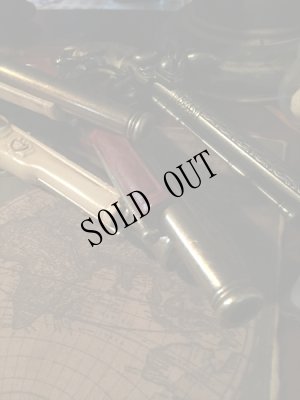 画像7: 再入荷[スペイン製]中世ヨーロッパ古城銃レプリカフリントロック式ピストル　レッドブラウン