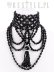 画像1: "TESSEL CHOKER" gothic necklace (1)