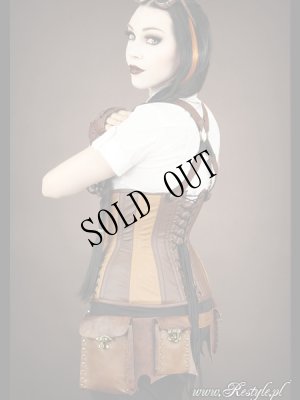 画像7: [再入荷] steampunk "POCKET BELT" brown unisex