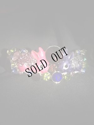 画像6: スワロ×ストーンでキラキラ　うさぎのメルヘンブレスレット