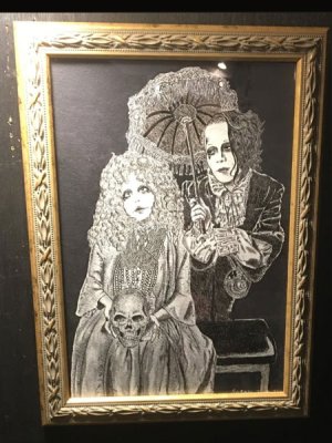 画像1: 「薔薇の肖像」額装原画