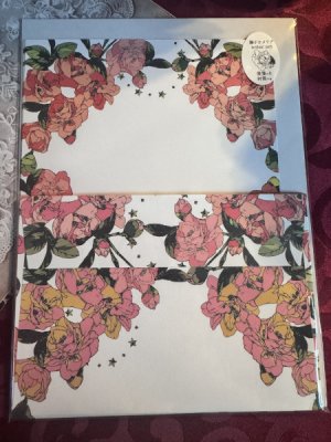 画像1: 新色 「獅子カメリア」レターセット