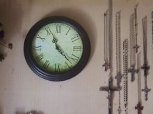 他の写真を見る3: Antique style古物風英字壁掛け時計
