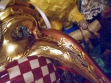 他の写真を見る1: ヴェネチアンカーニバルマスク・マスケラ　【Nasone】