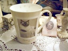 他の写真を見る1: [数量限定]Sepia Cat Mug　cup