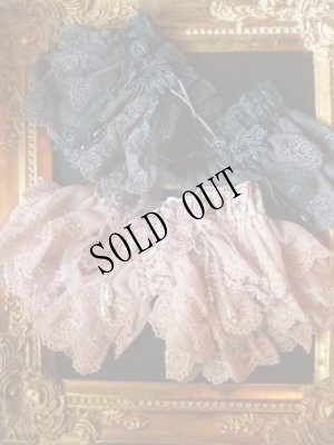 画像3: [再入荷]再販微妙 ローズモチーフレースお袖留め・つけ袖2Wayアームバンド