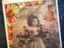 他の写真を見る1: Favorite Rose　ヴィクトリアンレディ柄ポストカード