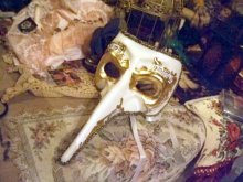他の写真を見る2: ヴェネチアンカーニバルマスク・マスケラ　【Nasone】
