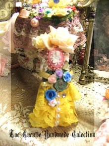 他の写真を見る1: お花のドレス携帯ヲハコ「コインのドレス。」