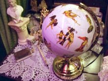 他の写真を見る1: God＆Godess globe table lamp スタンドライト
