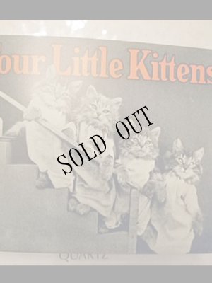画像1: 洋書[Four Little Kittens]Story Book