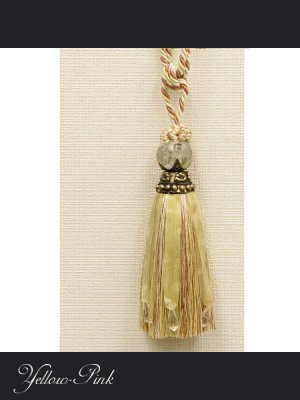 画像5: 大きめ、鞄にも合います。ダイヤカット大玉つきのタッセルです。 ルーエ　タッセル　[Jerry]