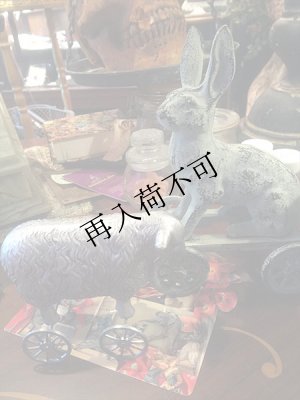 画像8: retro Rabbit　ラビットカート　車輪のうさぎ