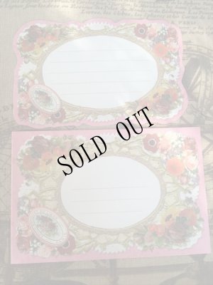 画像6: [再入荷]アンティーク柄 ダイカットレターセット