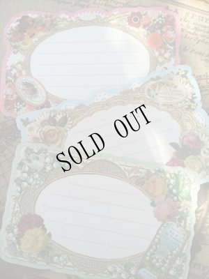 画像10: [再入荷]アンティーク柄 ダイカットレターセット