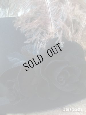 画像6: シルクハット　"Dame de la rose noire"