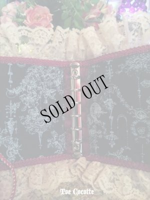 画像9: Toe Cocotte 貴方だけの手帳システムバインダー　"Velvet Romance"