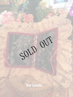 画像8: Toe Cocotte 貴方だけの手帳システムバインダー　"Velvet Romance"