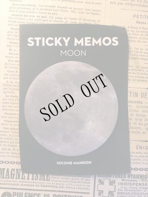 画像1: メルマガプレゼント Moon Sticky Memos　月の付箋