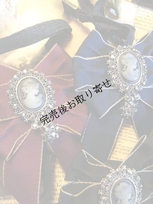 画像5: リボンタイ・ブローチ・ヘアクリップに　3way Cameo Ribbon