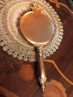 画像2: ゴールドエンジェル・ハンドミラー　手鏡