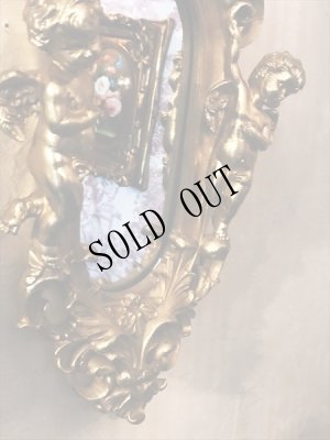 画像4: 天使壁掛け鏡　エンジェルウォールミラー　GOLD