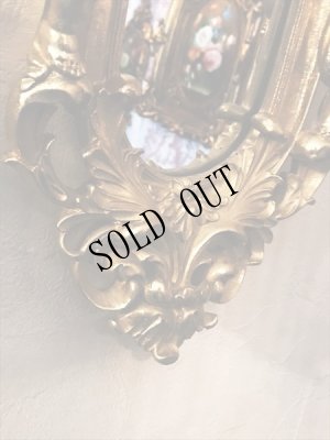 画像3: 天使壁掛け鏡　エンジェルウォールミラー　GOLD