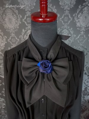 画像1: lustreetrange rose ribbon tie