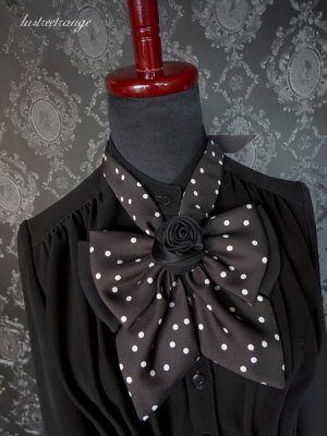 画像2: lustreetrange rose ribbon tie