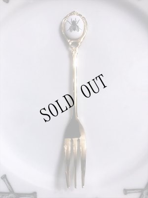 画像4: [再入荷] no.32-2 蝿フォーク　ゴールド