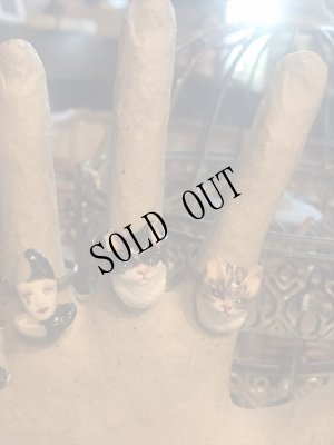 画像10: 木村龍　アクセサリーNo.８　ブチ猫リング