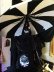 画像5: [再入荷]"CABARET" Waterproof gothic STRIPES　umbrella, parasol (5)
