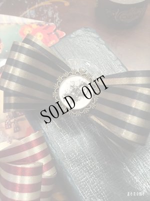 画像6: 双生児ドクロのバレッタ