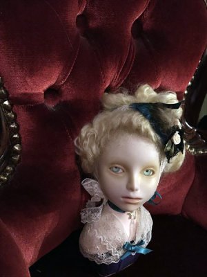 画像11: ビスクヘッドトルソー　「ヴァンパイア　グレイス」