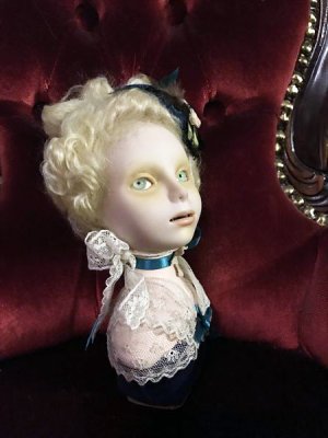 画像8: ビスクヘッドトルソー　「ヴァンパイア　グレイス」