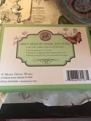 画像8: Michel Design Works グリーンメドウ ボックス入り カードセット 14枚
