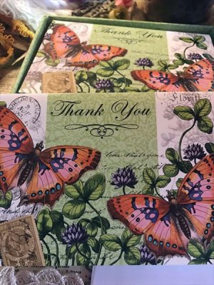 画像3: Michel Design Works グリーンメドウ ボックス入り カードセット 14枚