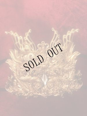 画像4: Bloody Rose オリジナル装飾マスク　gold-face-stone