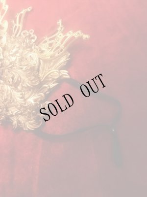 画像8: Bloody Rose オリジナル装飾マスク　gold-face-stone