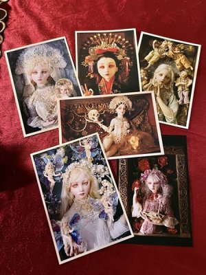 画像1: Mari Shimizu　人形写真ポストカードセット　(1)　6枚組