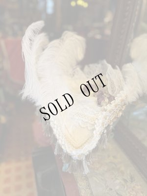 画像4: 大きすぎず程好い大きさでドレスハットの感です。ミニトリコーンハット　white×tassel