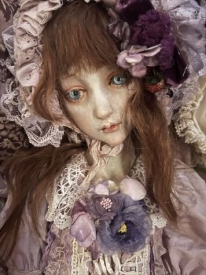 画像1: Mari Shimizu　「lilac」　球体関節人形