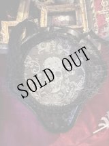 大きすぎず程好い大きさでドレスハットの感です。ミニトリコーンハット　Skull Black