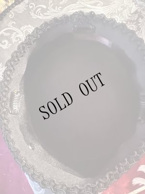 画像4: 大きすぎず程好い大きさでドレスハットの感です。ミニトリコーンハット　Skull Black